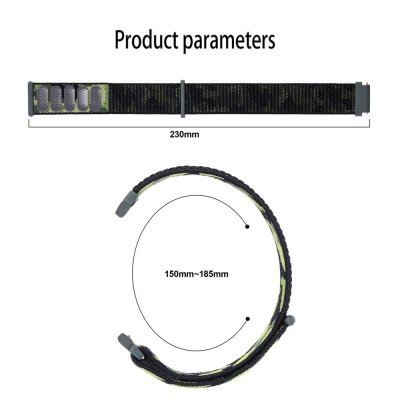 Nylonarmband Samsung Galaxy Watch FE Kamouflage Grön
