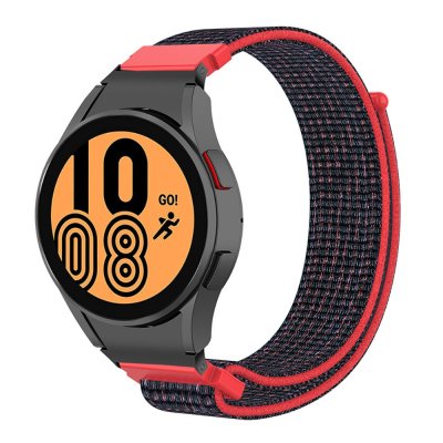 Full Fit Nylonarmband Samsung Galaxy Watch FE Röd