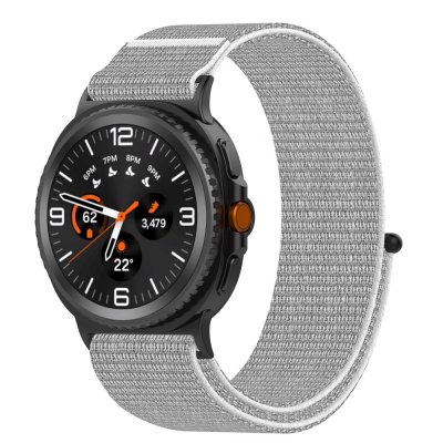 Nylonarmband Samsung Galaxy Watch 8 44mm Grå