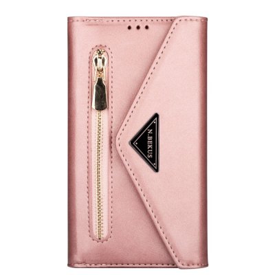 Köp Plånboksfodral iPhone 14 Roséguld Online