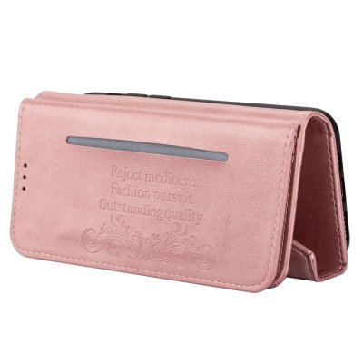 Köp Plånboksfodral iPhone 14 Roséguld Online