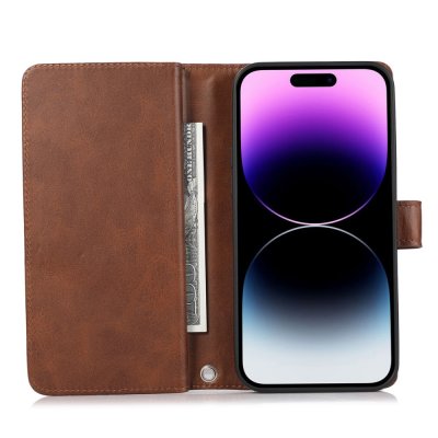 Köp Plånboksfodral Multi-Slot iPhone 15 Pro Brun Online