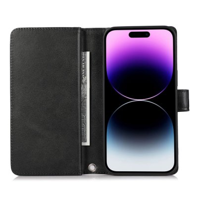 Köp Plånboksfodral Multi-Slot iPhone 15 Pro Max Svart Online