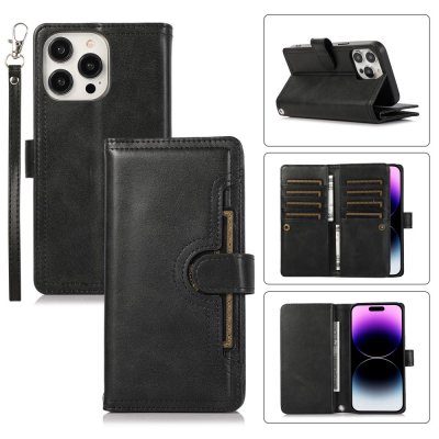 Köp Plånboksfodral Multi-Slot iPhone 15 Pro Max Svart Online