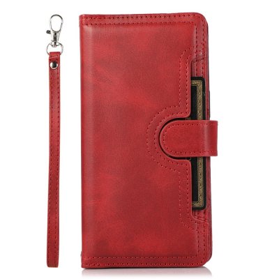 Plånboksfodral Multi-Slot iPhone 16 röd