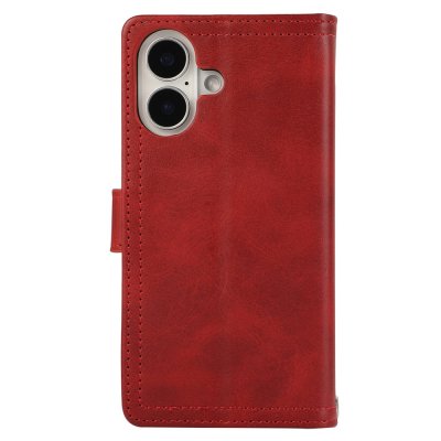 Plånboksfodral Multi-Slot iPhone 16 röd