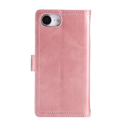 Baksida av roséguld Multi-Slot plånboksfodral för iPhone 17e
