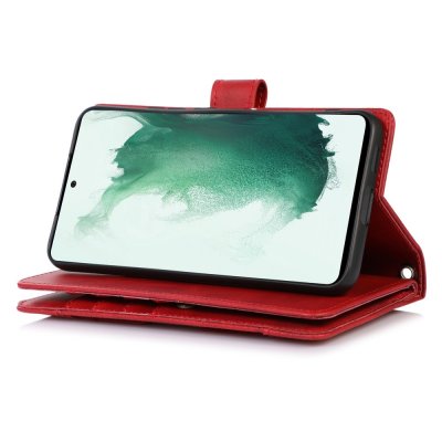 Köp Plånboksfodral Multi-Slot Samsung Galaxy S23 Röd Online