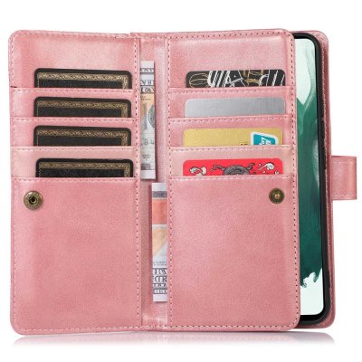 Köp Plånboksfodral Multi-Slot Samsung Galaxy S23 Roséguld Online
