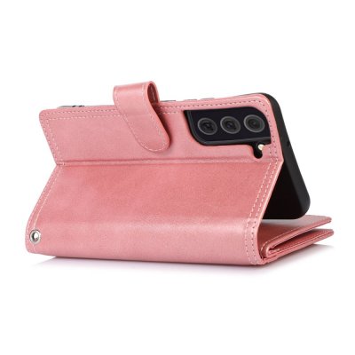 Köp Plånboksfodral Multi-Slot Samsung Galaxy S23 Roséguld Online