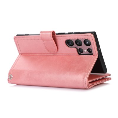 Köp Plånboksfodral Multi-Slot Samsung Galaxy S23 Ultra Roséguld Online