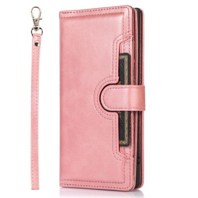Köp Plånboksfodral Multi-Slot Samsung Galaxy S23 Ultra Roséguld Online