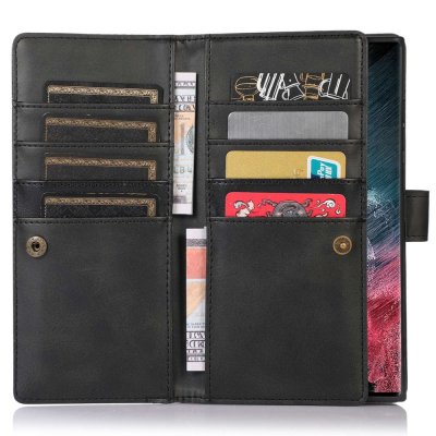 Köp Plånboksfodral Multi-Slot Samsung Galaxy S23 Ultra Svart online