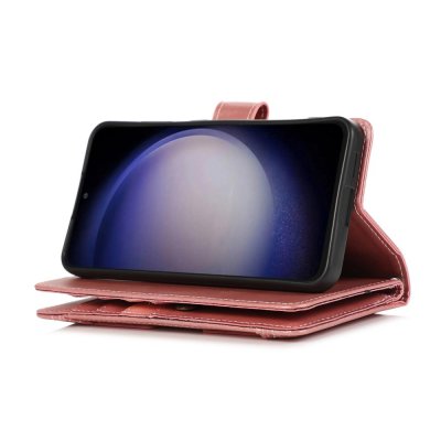 Köp Plånboksfodral Multi-Slot Samsung Galaxy S24 Plus Roséguld Online