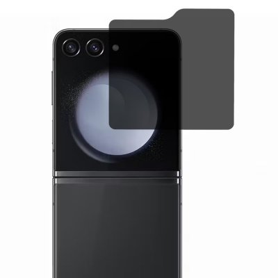 Privacy Härdat Glas Bakskärmskydd Samsung Galaxy Z Flip 6