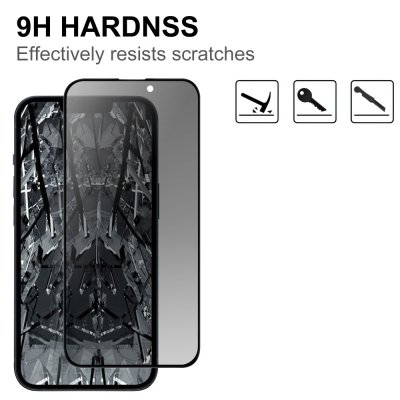Köp Privacy Härdat Glas Skärmskydd iPhone 15 Online