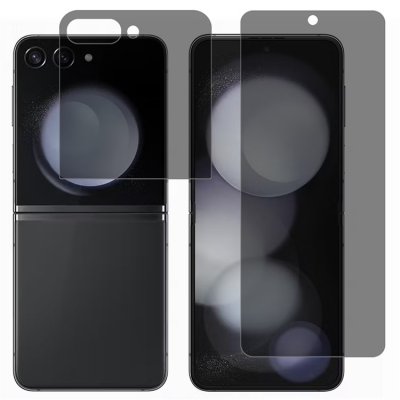 Privacy Skärmskydd Fram + Bakskärm Samsung Galaxy Z Flip 7
