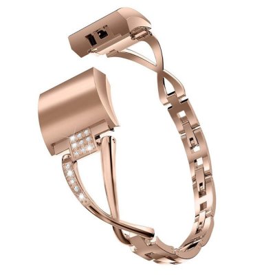 Köp Rhinestone Kristallarmband Fitbit Charge 6 Roséguld Online