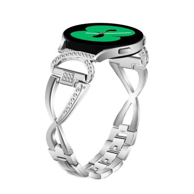 Rhinestone Kristallarmband Samsung Galaxy Watch 7 40mm Silver