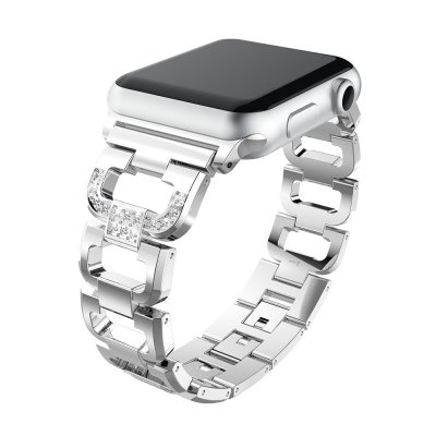 Köp Rhinestone MetallarmbandApple Watch Ultra 3 49mm Silver Online