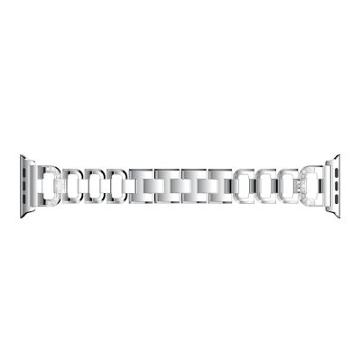 Köp Rhinestone MetallarmbandApple Watch Ultra 3 49mm Silver Online