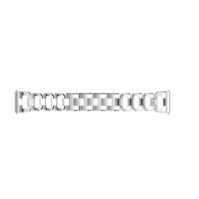 Rhinestone Metallarmband Samsung Galaxy Watch 7 44mm Silver