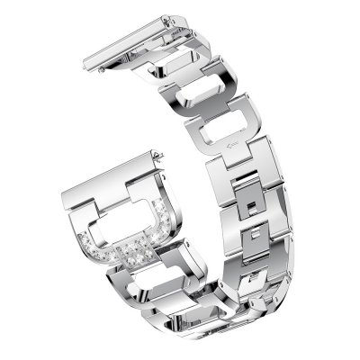 Techhuset Rhinestone Metallarmband Galaxy Watch Active Silver Bild 1