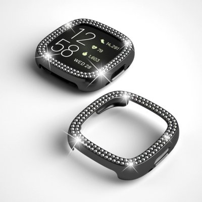 Köp Rhinestone Skal Fitbit Versa 4/Sense 2 Svart Online