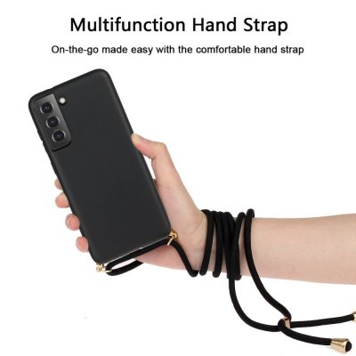 Samsung Galaxy S22 Plus Skal Halsband Svart - Techhuset.se