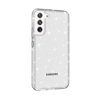Samsung Galaxy S22 Skal Glitter Transparent - Techhuset.se