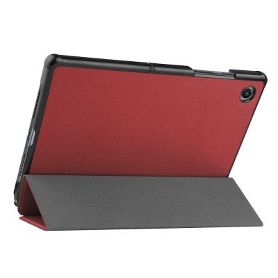 Samsung Galaxy Tab A8 10.5 Fodral Tri-fold Röd - Techhuset.se