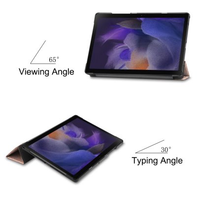 Samsung Galaxy Tab A8 10.5 Fodral Tri-fold Roséguld - Techhuset.se