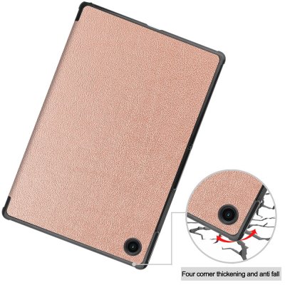 Samsung Galaxy Tab A8 10.5 Fodral Tri-fold Roséguld - Techhuset.se