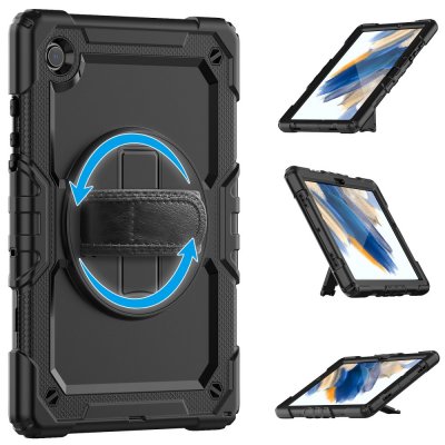 Köp Samsung Galaxy Tab A8 10.5 Stöttåligt Hybridskal Svart Online