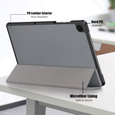 Köp Samsung Galaxy Tab A9 Plus Fodral Tri-fold Grå Online