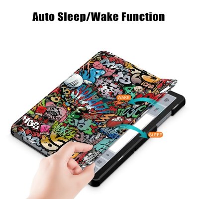 Köp Samsung Galaxy Tab A9 Plus Fodral Tri-fold Graffiti Online