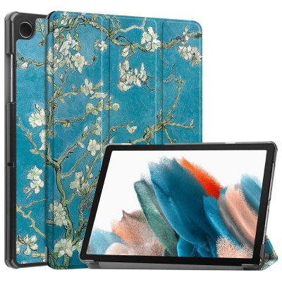 Köp Samsung Galaxy Tab A9 Plus Fodral Tri-fold Körsbärsblommor Online