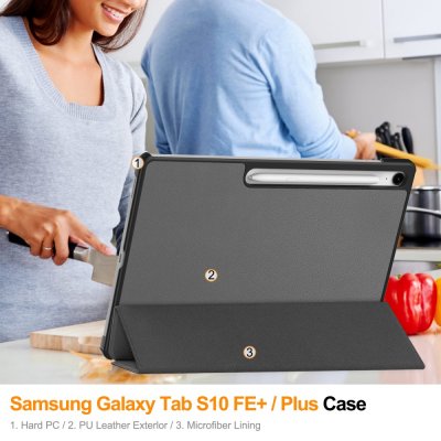 Samsung Galaxy Tab S10 FE Plus Fodral Tri-Fold