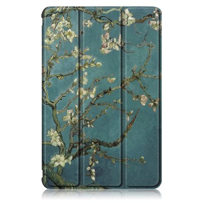 Samsung Galaxy Tab S7/S8 Fodral Tri-fold Körsbärsblommor - Techhuset.se