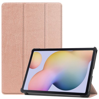 Samsung Galaxy Tab S7/S8 Fodral Tri-fold Roséguld - Techhuset.se