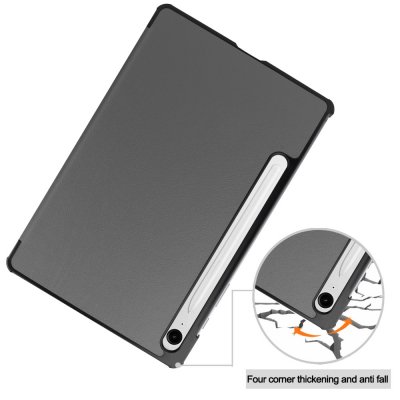 Samsung Galaxy Tab S10 FE Fodral Tri-fold Grå