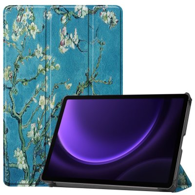 Köp Samsung Galaxy Tab S9 FE Fodral Tri-fold Körsbärsblommor Online