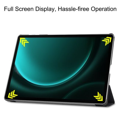 Köp Samsung Galaxy Tab S9 FE Plus Fodral Tri-fold Don't Touch Me Online