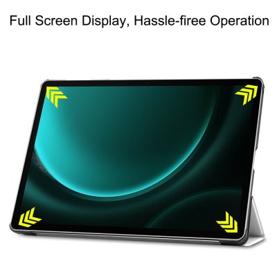 Köp Samsung Galaxy Tab S9 FE Plus Fodral Tri-fold Katt Online