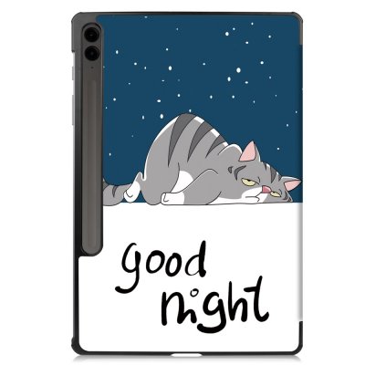 Köp Samsung Galaxy Tab S9 FE Plus Fodral Tri-fold Katt Online