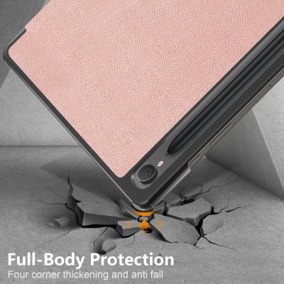 Köp Samsung Galaxy Tab S9 Fodral Tri-fold Rosa Online