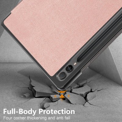 Köp Samsung Galaxy Tab S9 Plus Fodral Tri-fold Rosa Online