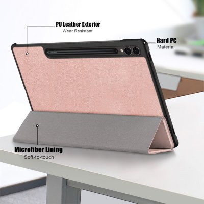 Köp Samsung Galaxy Tab S9 Plus Fodral Tri-fold Rosa Online