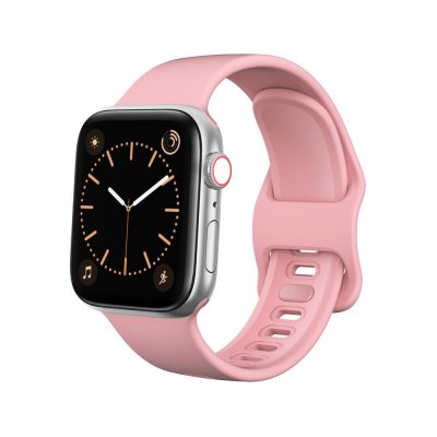 Köp Silicone Band Apple Watch Ultra 3 49mm Pink Online