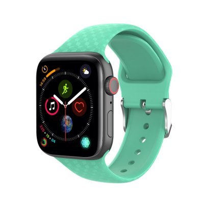 Silikonarmband Apple Watch 42/44mm Grön - Techhuset.se